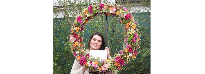 Green Team Interiors’ florist wins ‘Gold’ at the Chelsea Flower Show.