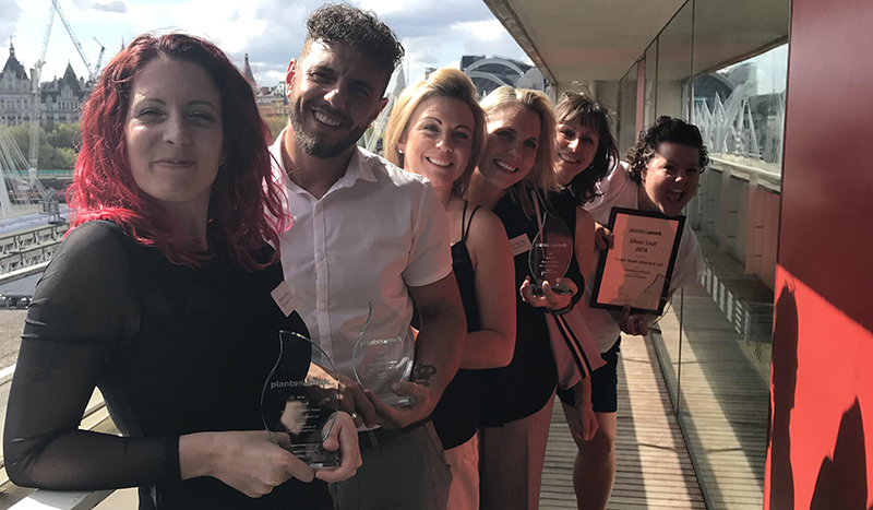 Green Team Interiors celebrate success at annual industry awards