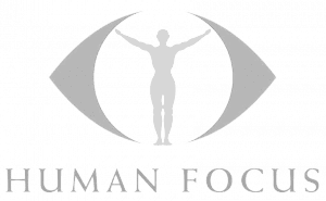 Human Focus Logo Greyscale